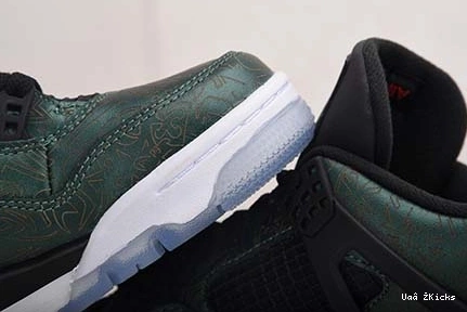 LAKER AJ4-1043515 Sophisticated JORDAN 4 GREEN 578 RETRO AIR 0818